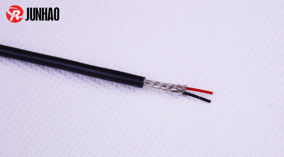 2 Core Teflon Shielded Cable With Silicone Jacket