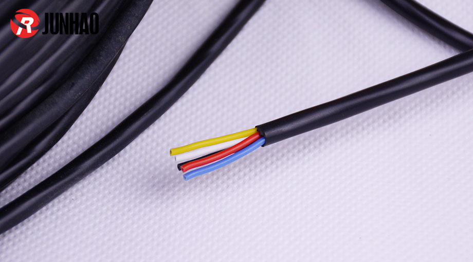 5 core silicone rubber insulation cable 4.5 mm