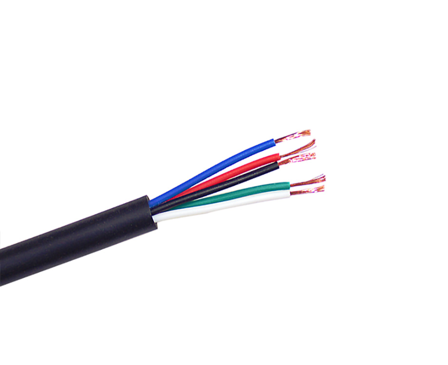 5 core pvc cable 5.0mm