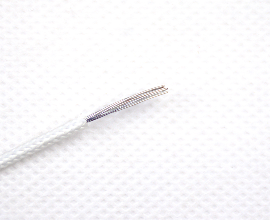 n Silicone Fiberglass Braided Wire 0.75mm2 1