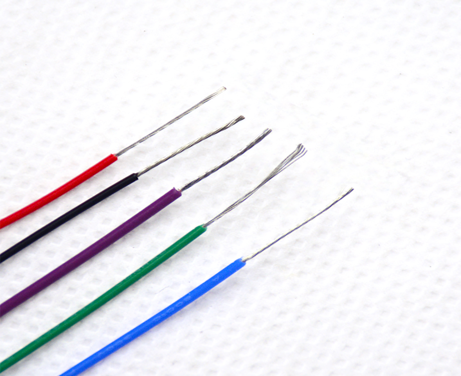 0.12mm Stranded Wire, Silicone Rubber Insulated Cable awm 30 awg 3